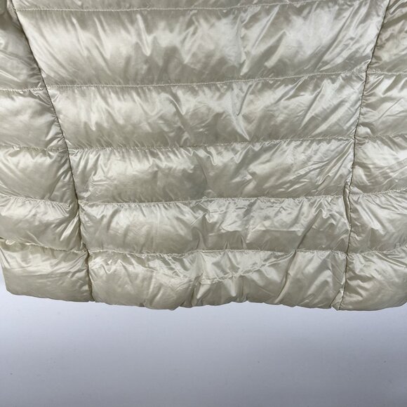 Uniqlo Vest Womens Small Brown Down Full Zip Ultra Light Down Puffer Medium - Picture 10 of 10